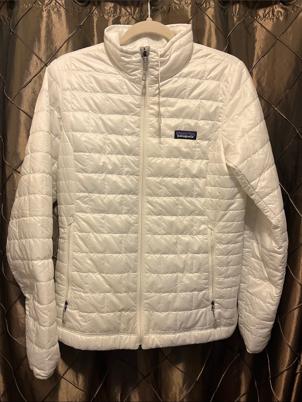 Patagonia Women's White Nano Puff Jacket